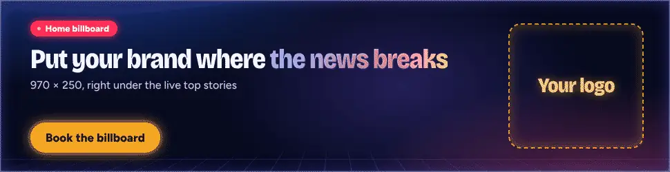 Put your brand where the news breaks