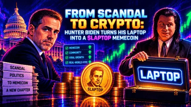 From Scandal to Crypto: Hunter Biden Turns His Laptop Into a $LAPTOP Memecoin