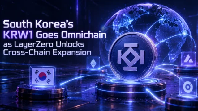 South Korea’s KRW1 Goes Omnichain as LayerZero Unlocks Cross-Chain Expansion