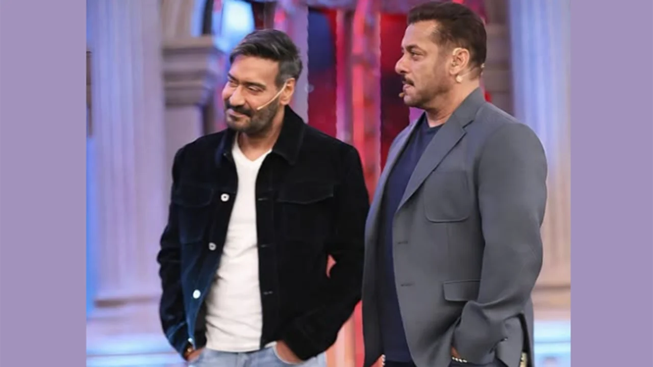 Ajay Devgn takes hilarious dig at his and Salman's dancing skills