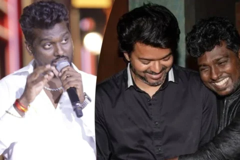 Atlee yet again proves his love for Thalapathy Vijay at 'Baththa' event
