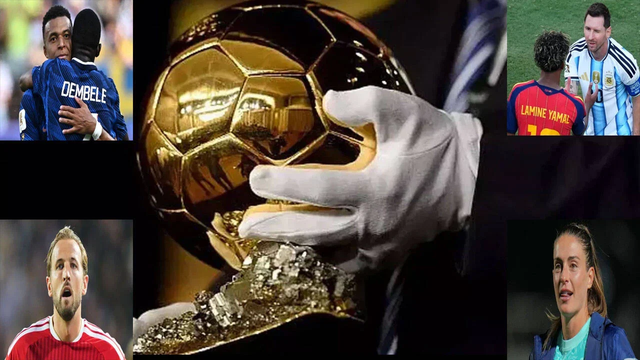 Ballon d’Or shortlist: Dembélé, Mbappé, Kane, Messi, Yamal lead star-studded race