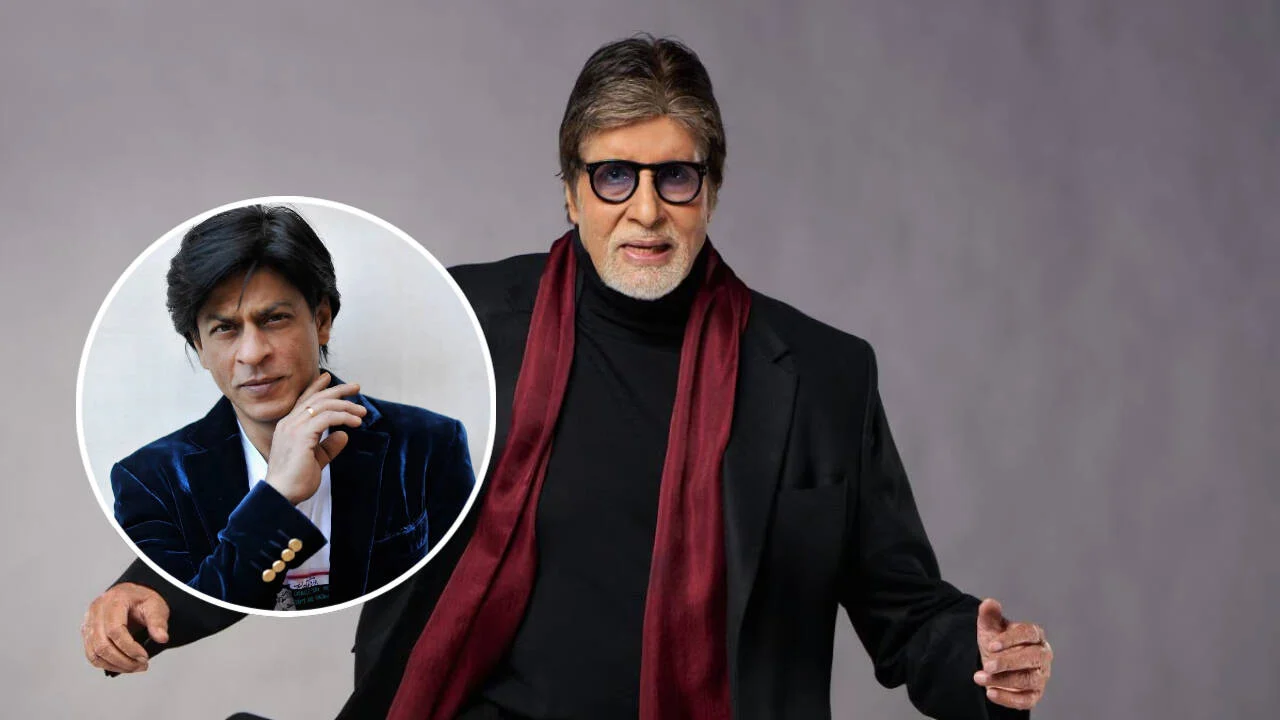 Big B overtakes SRK by slim 1 lakh-follower margin on social media