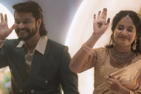 Brigida Saga marries actor Anand Ram in intimate ceremony