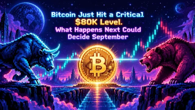 Bitcoin Just Hit a Critical $80K Level. What Happens Next Could Decide September