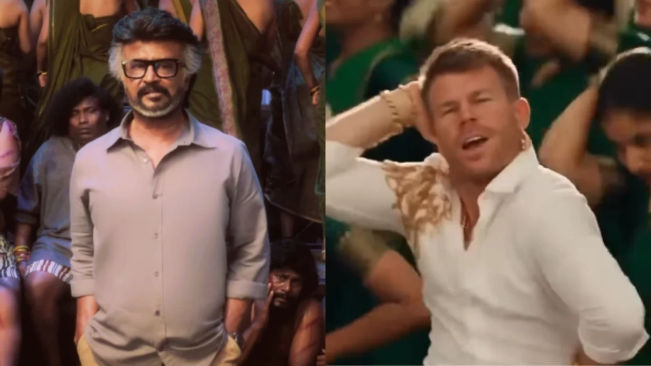 David Warner reacts to AI video of him dancing to ‘Jailer 2’ song