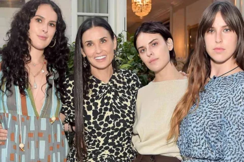 Demi Moore opens up about what her three daughters have taught her