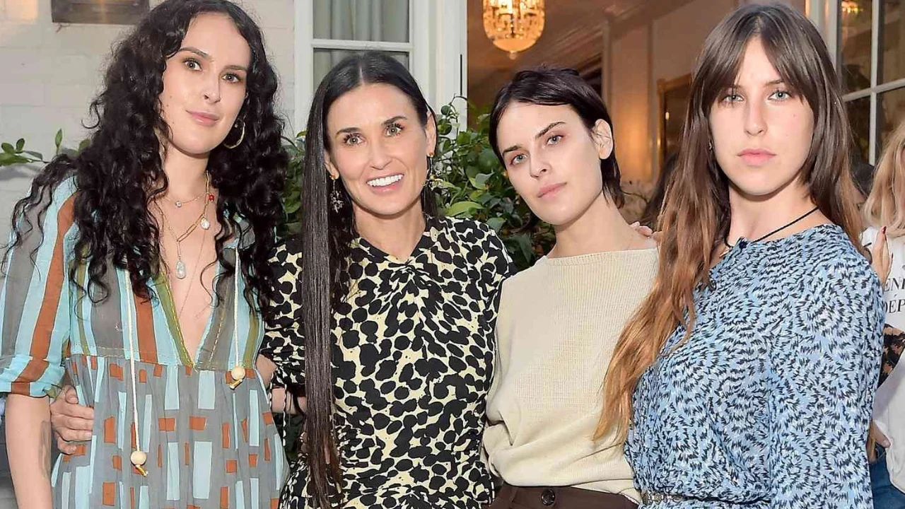 Demi Moore opens up about what her three daughters have taught her