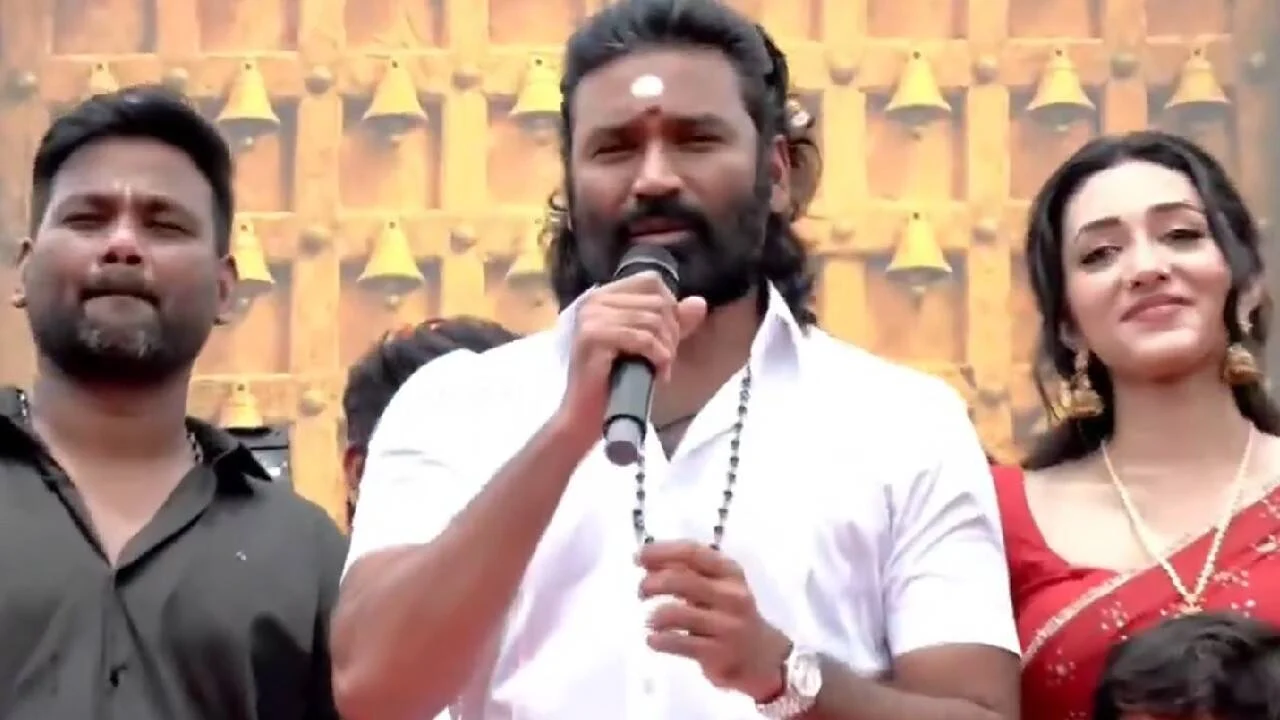 Dhanush begins 'D56' shoot with grand pooja at Karuppanasamy temple