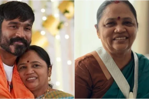 Dhanush dedicates National Award medal to mom