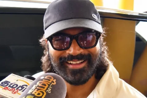 Dhanush reacts to question on his political entry
