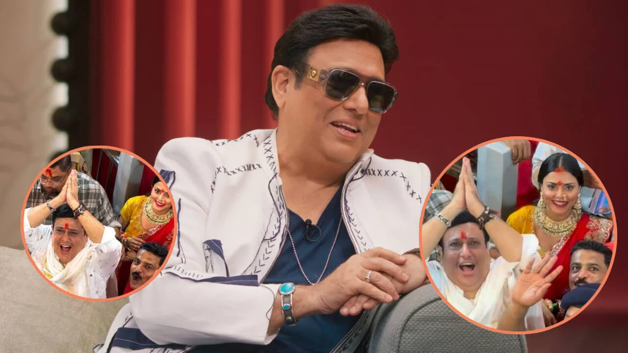 Govinda BREAKS SILENCE on his Lalbaugcha Raja visit with Rani