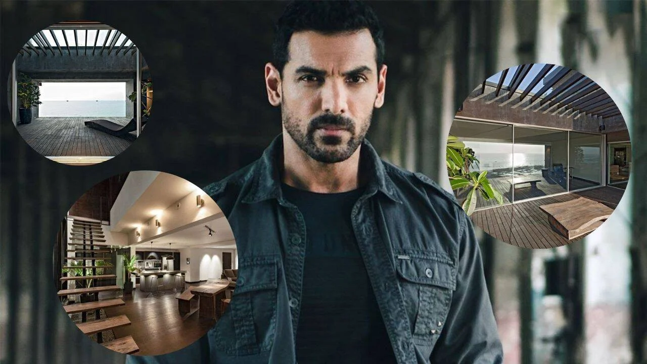 Inside John Abraham’s 4,000 sq ft Bandra duplex facing the Arabian Sea