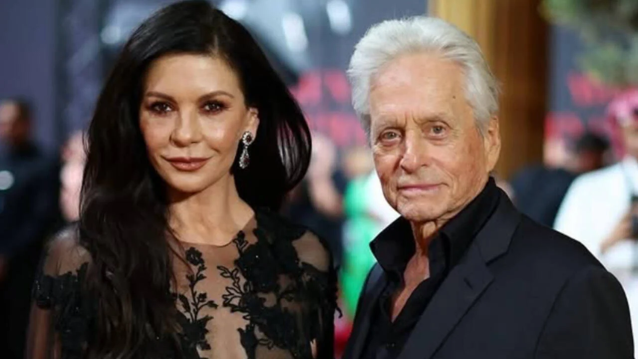 Michael Douglas says he never fell in love with co-star until he saw his wife Catherine