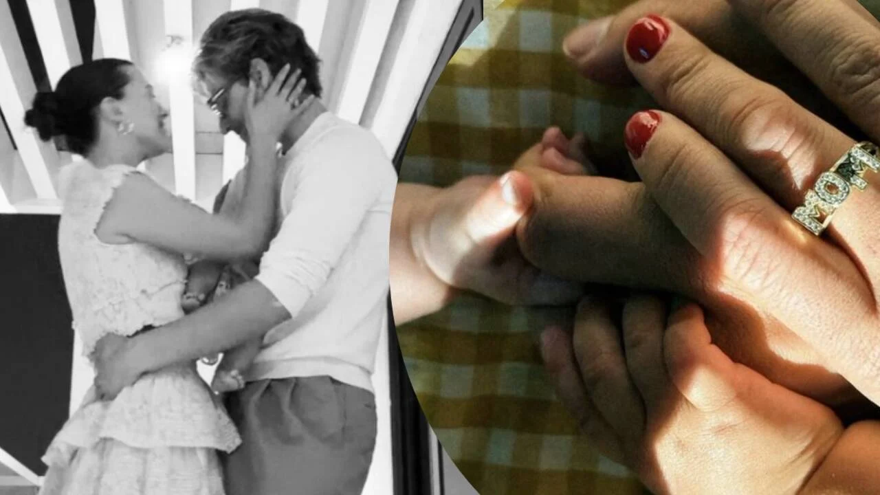 Millie and Jake adopt a baby boy; share FIRST PIC