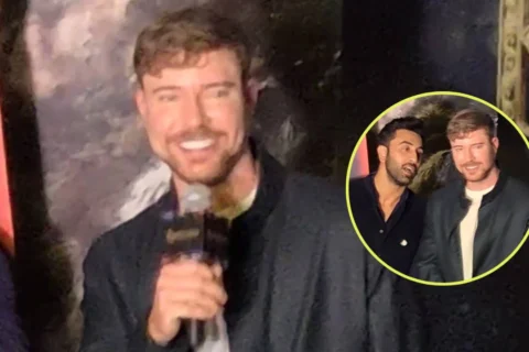 MrBeast chants 'Jai Shree Ram' at 'Ramayana' event - Watch