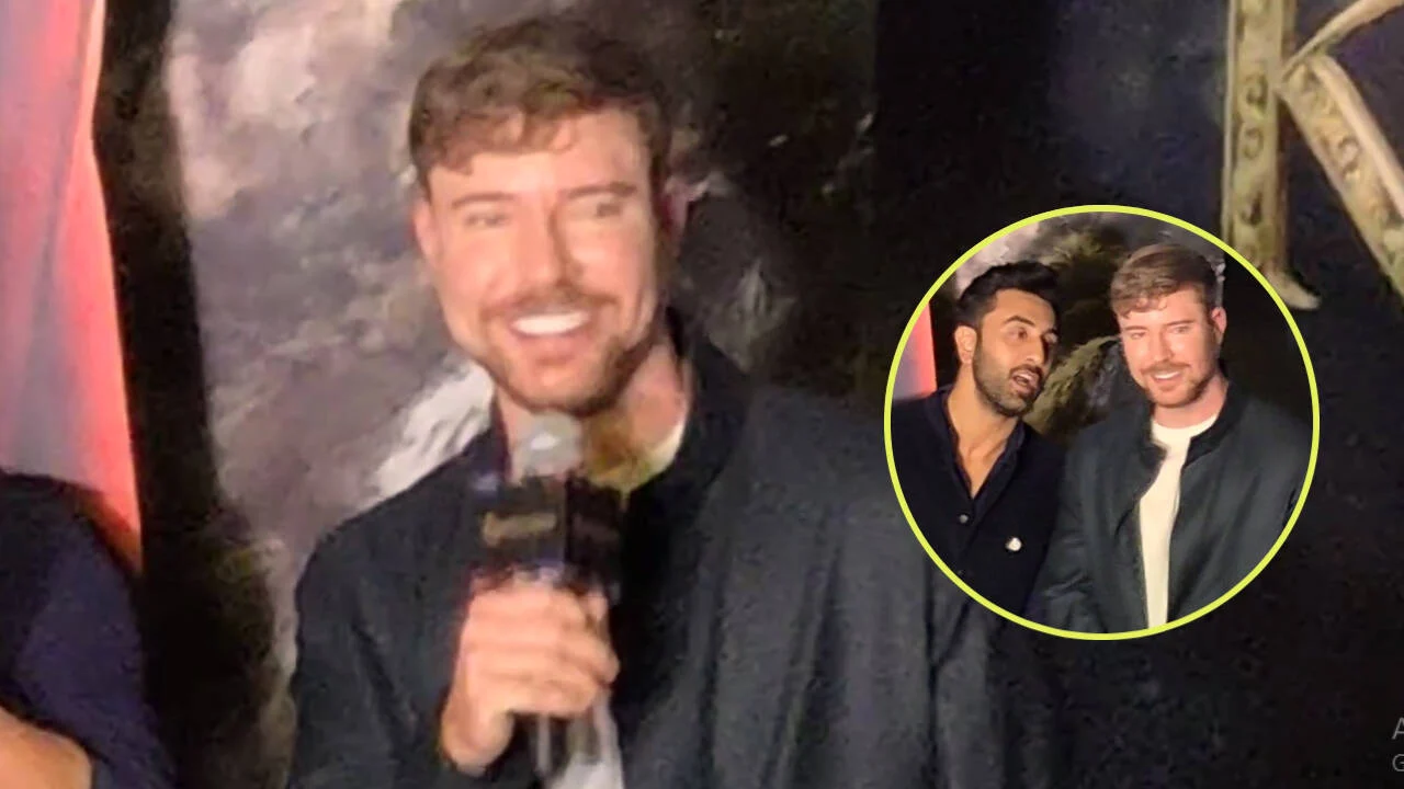 MrBeast chants 'Jai Shree Ram' at 'Ramayana' event - Watch