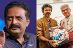 Prakash Raj reacts to Vijay meeting Ajith in England