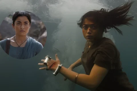 Rashmika Mandanna performs 3.5-minute underwater fight without a body double in ‘Mysaa’