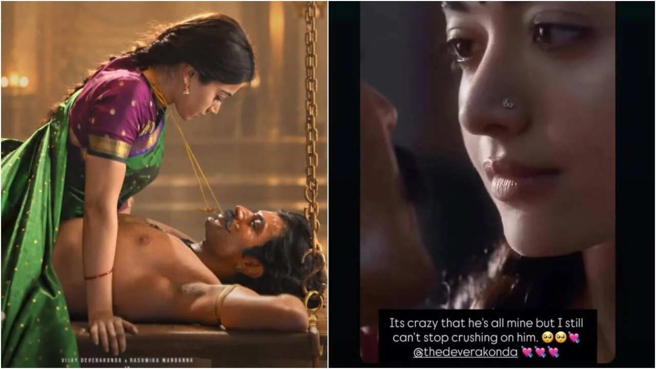 Rashmika on Vijay: 'I still can't stop crushing on him'