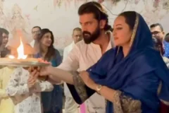 Sonakshi-Zaheer share Ganpati aarti video, switch off comments