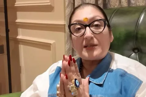 Sunita Ahuja reacts after Govinda’s Lalbaugcha Raja visit with Komal Rani