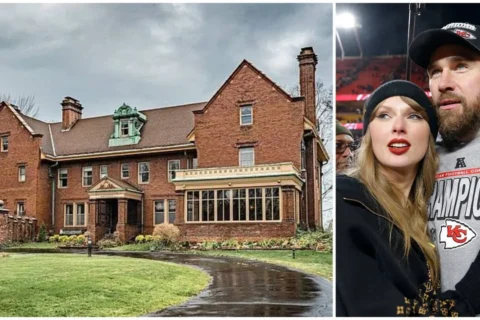 Taylor Swift-Travis Kelce’s $5.35 million Ohio mansion faces fence row
