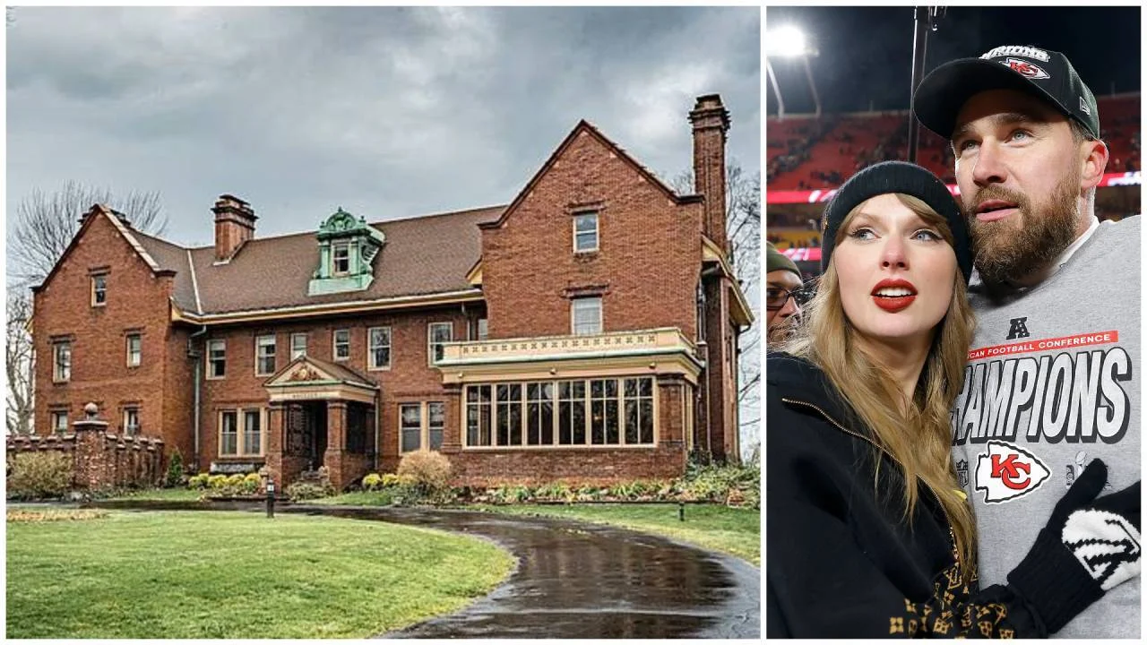 Taylor Swift-Travis Kelce’s $5.35 million Ohio mansion faces fence row