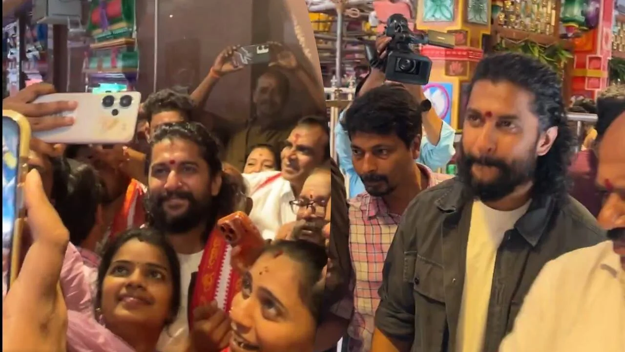 'The Paradise' star Nani seeks Goddess Kanaka Durga’s blessings