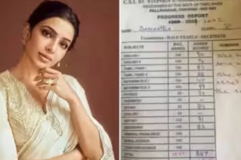 Throwback to Samantha Ruth Prabhu's class 10 marksheet amid pregnancy