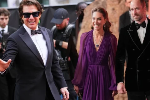 Tom Cruise unveils 'Digger' at star‑studded London premiere