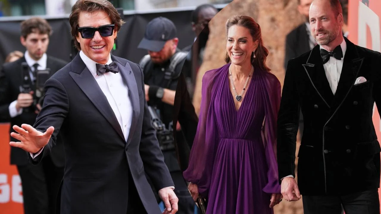 Tom Cruise unveils 'Digger' at star‑studded London premiere