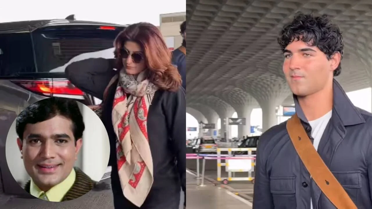 Twinkle, Aarav, Nitara Spotted: Fans says, 'glimpse of Rajesh Khanna'
