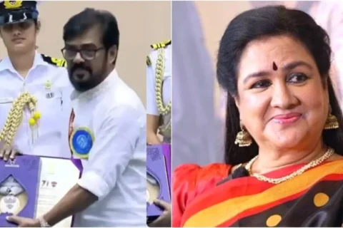 Urvashi reveals Vijayaraghavan's unusual grooming routine
