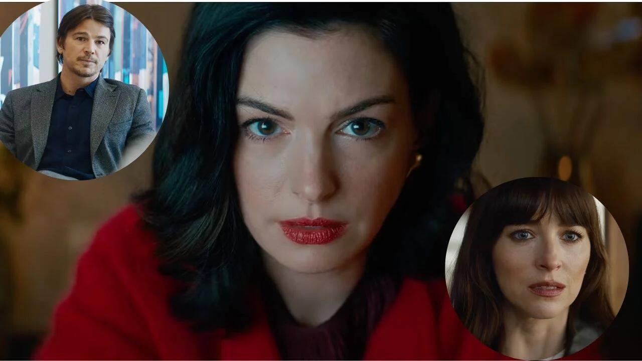 'Verity' Press Day: Anne Hathaway debuts baby bump; thriller teases dark secrets