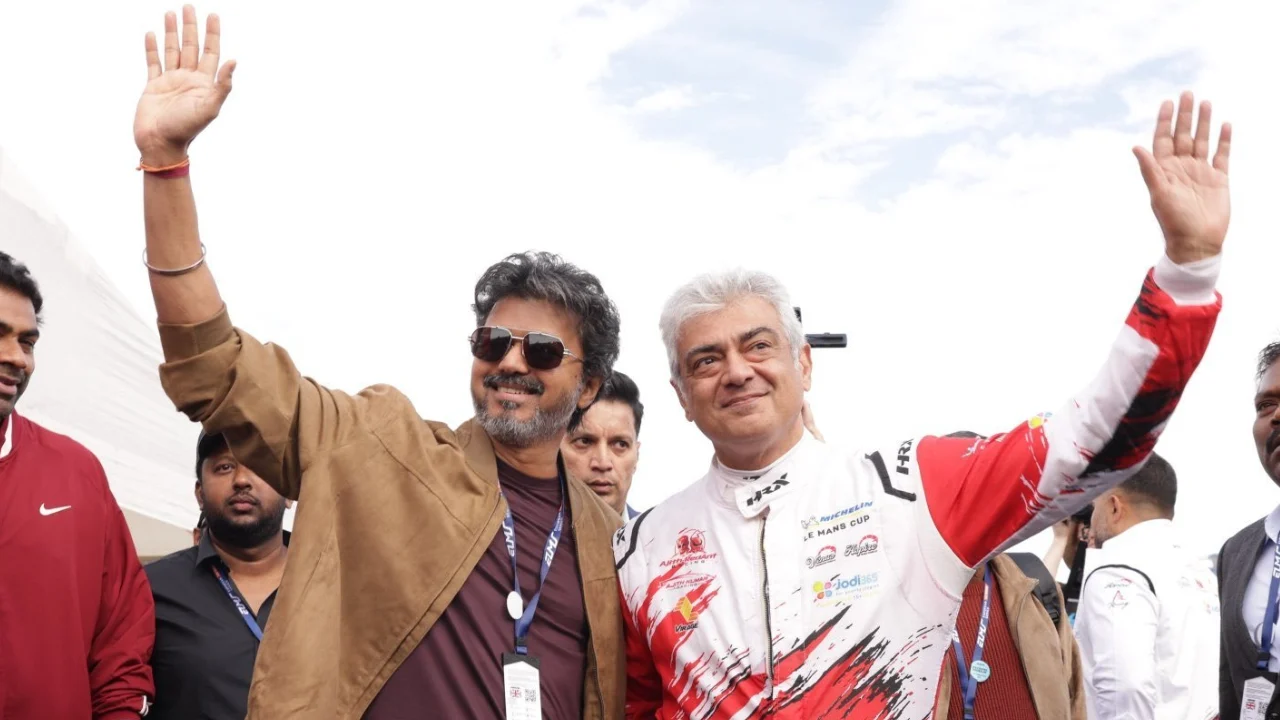 Vijay and Ajith at Silverstone: A look at their decades-long fan rivalry
