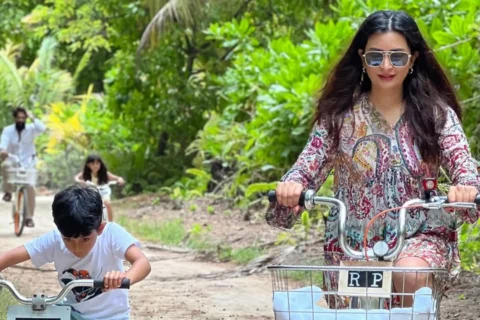 Yash enjoys quiet beach getaway with wife Radhika Pandit and kids after ‘Toxic’