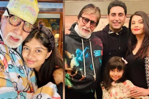Aishwarya wishes Big B on 84th b'day by dropping unseen PIC with Aaradhya