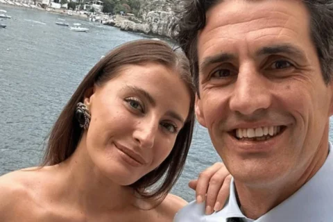 Andy Lee and Rebecca Harding get married after being together for 12 years