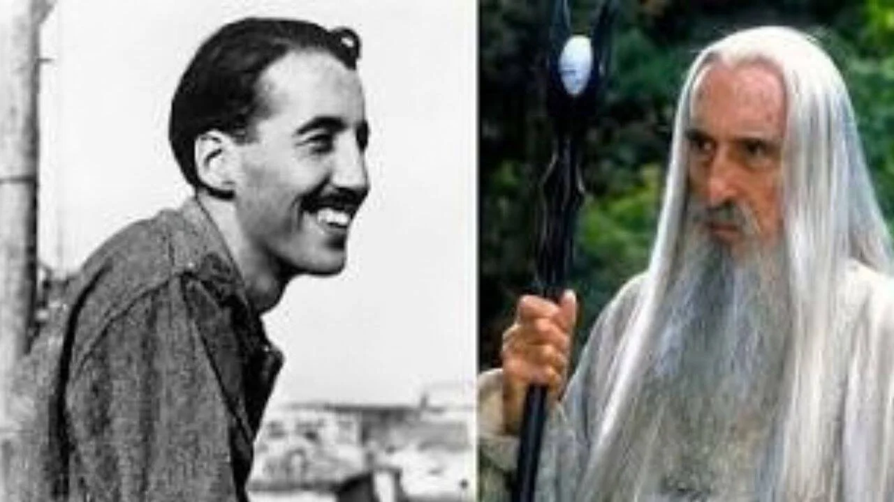 Before his iconic roles Christopher Lee served in British intelligence during WWII