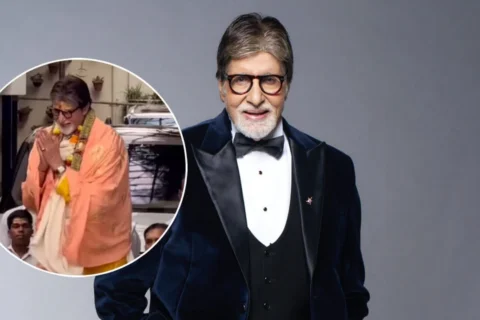 Big B steps out of Jalsa to thank fans for their wishes on 84th birthday