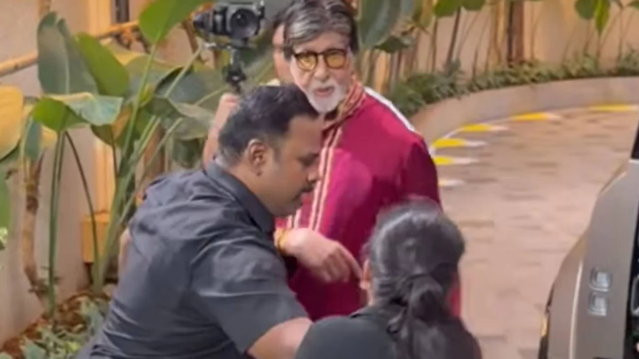 Big B’s 84th birthday video outside Jalsa sparks debate after he declines young fan’s request