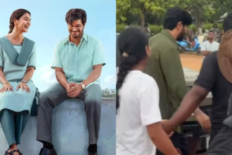 Dulquer Salmaan’s team struggles to control crowd during ‘Sri Sri’ shoot in Vizag