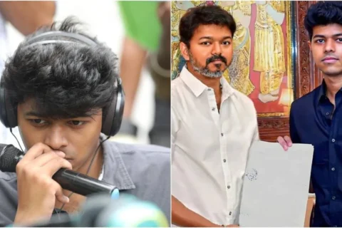 Jason Sanjay reacts to Thalapathy Vijay resemblance edits