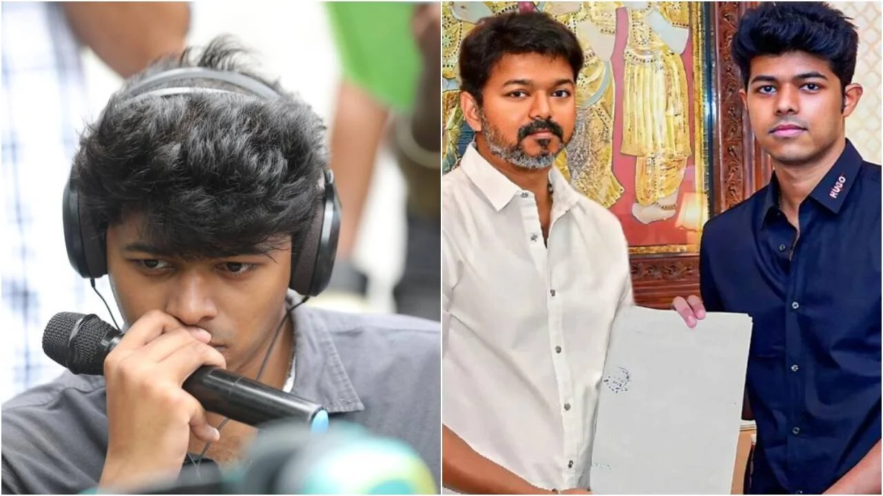 Jason Sanjay reacts to Thalapathy Vijay resemblance edits