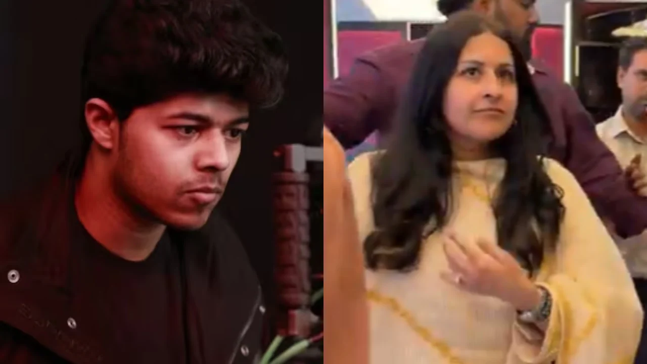 Jason Sanjay’s mother Sangeetha, sister Divya attend ‘Sigma’ early show