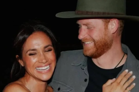 Meghan Markle and Prince Harry’s first UK outing since the big move
