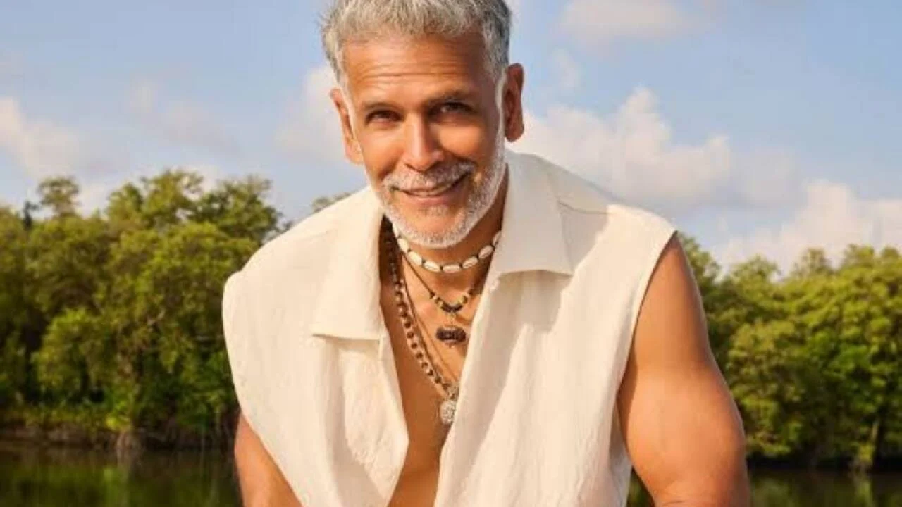 Milind Soman runs barefoot at 60