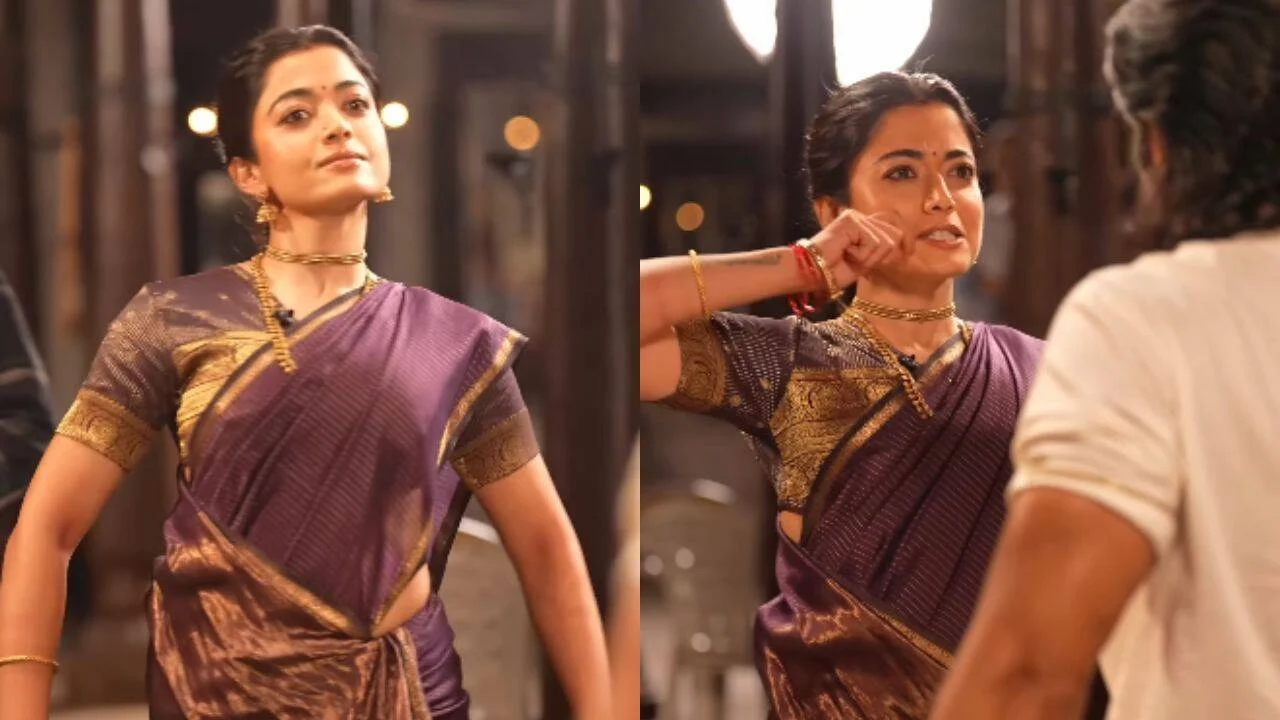 Rashmika Mandanna mimics Vijay’s ‘Ranabaali’ dialogue