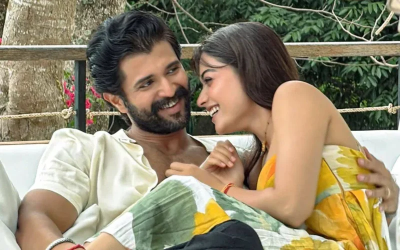 Rashmika says Vijay Deverakonda ‘doesn’t celebrate anything’: ‘She brought some celebration’